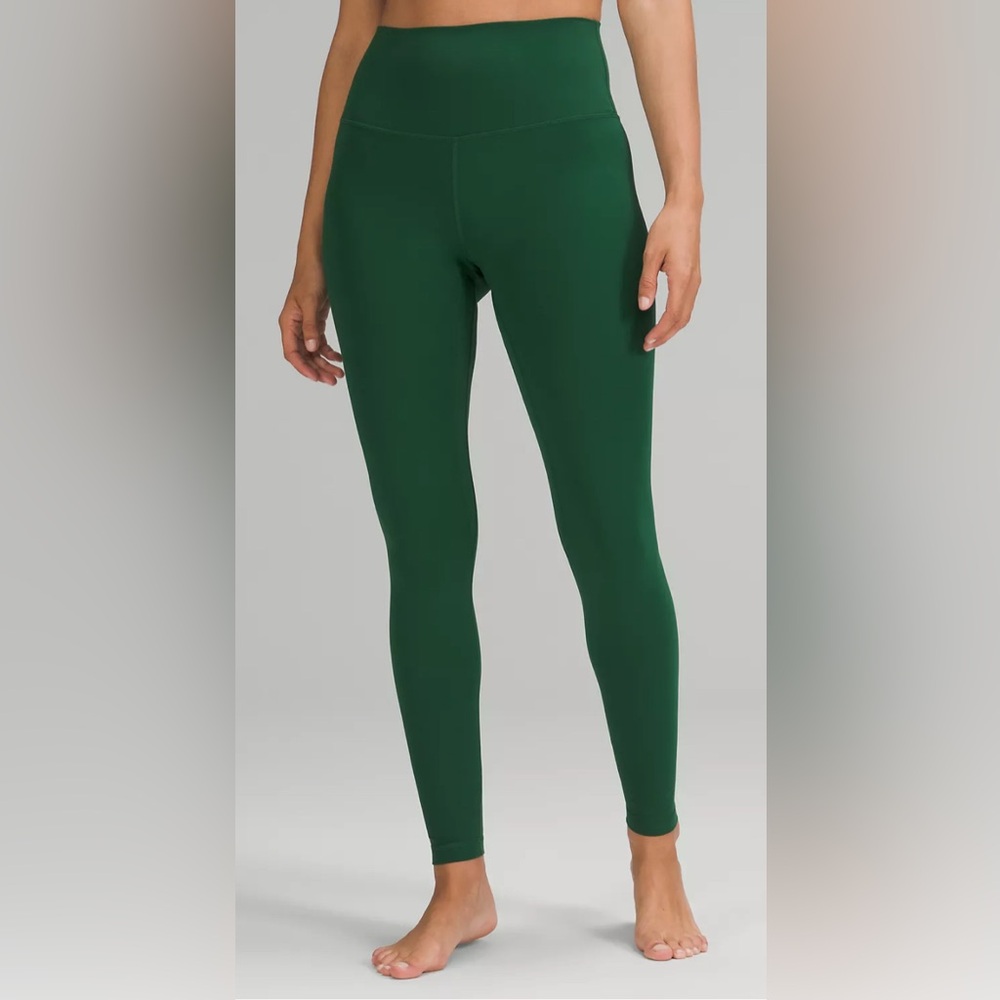 LuluLemon Align™ High-Rise Pant 28" in Everglade Green